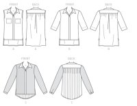 B6288 Damen Shirts, Butterick