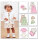 Butterick B3782 Kinder Jackett, Kleid, Höschen und Hut