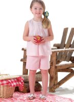 B4176 Mädchen Hose Shorts Kleid Top, Butterick