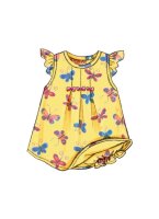 B3405 Kinder Top Strinband Kleid Höschen Hut, Butterick