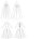 B4377 Prinzessin Cape Kleid, Butterick
